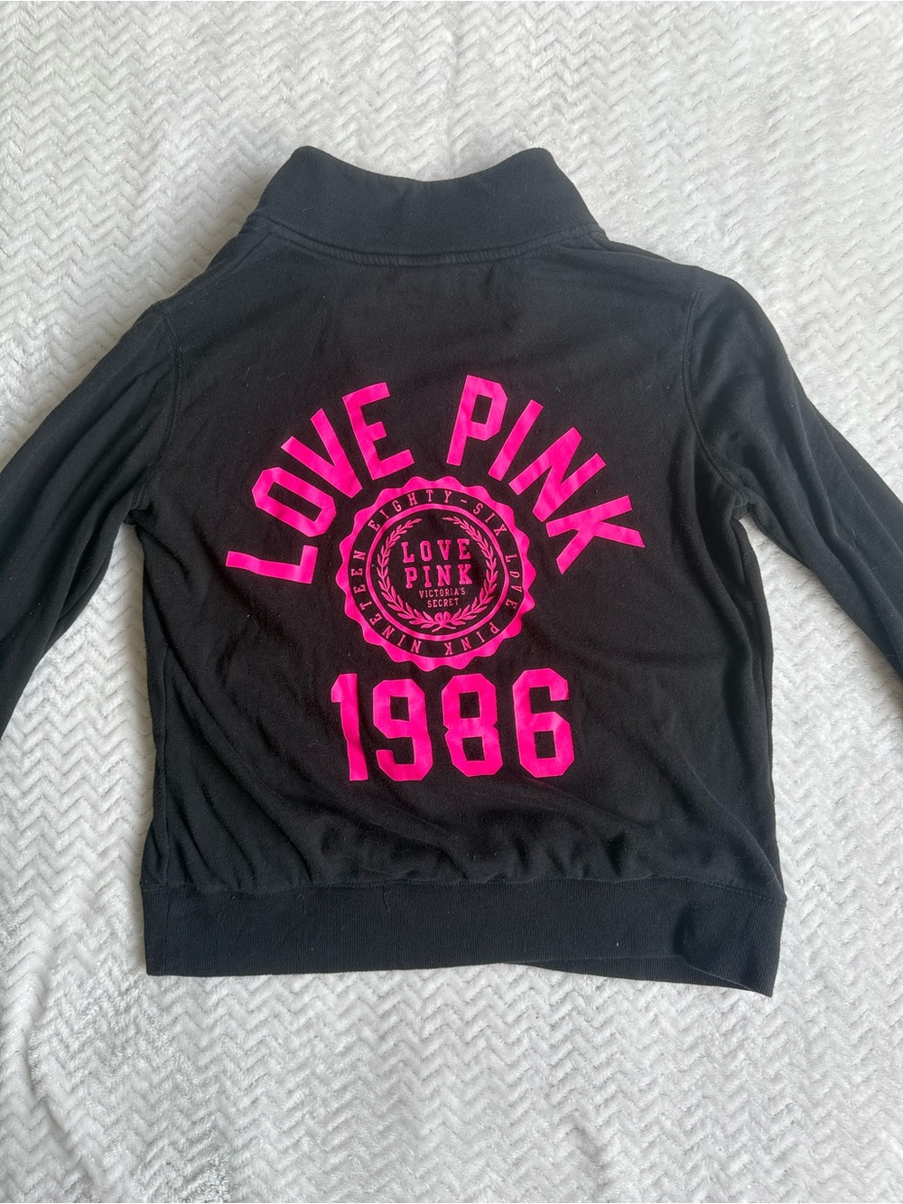 2000s Style Victoria’s Secret PINK Quarter Zip Size M